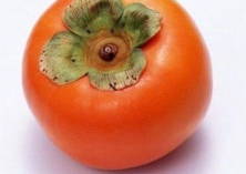 临朐县寨子崮村的柿子成熟了