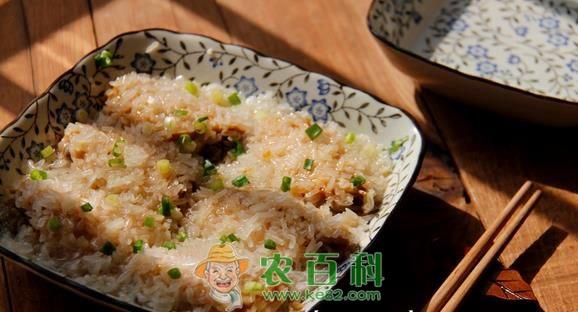 糯米 糯米鸡翅中的制作方法和步骤