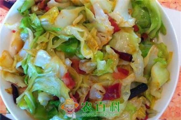 爆炒卷心菜