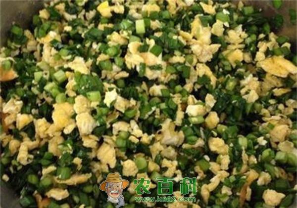 韭菜鸡蛋饺子馅的做法
