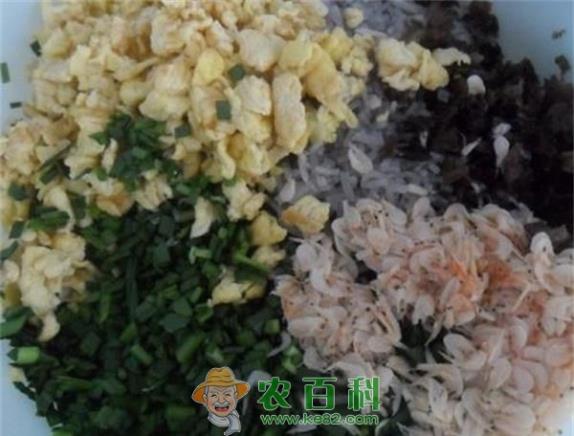 韭菜鸡蛋饺子馅的做法