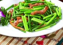 蒜苔的营养价值与功效作用