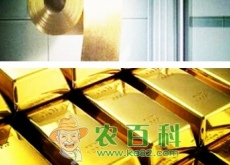 新型黄金厕纸是什么东西？