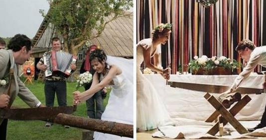 世界各国有趣婚礼习俗：原谅我最后一个实在理解不了