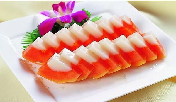 木瓜奶冻的做法大全