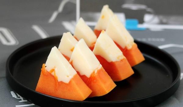 木瓜奶冻的做法大全