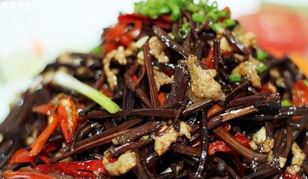 干蕨菜的做法大全
