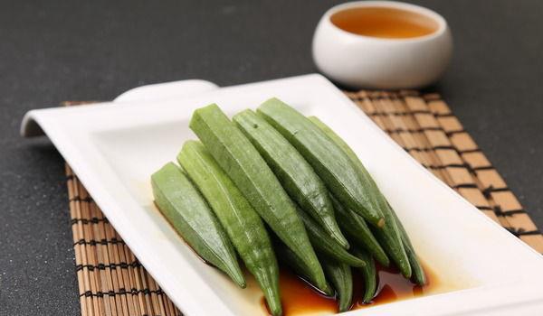 白灼秋葵的做法大全